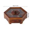 Solid Wooden Snack Box Chinese Style Multi-grid Dried Fruit Tray  Organizer Multifunctional Innovative For Living Room