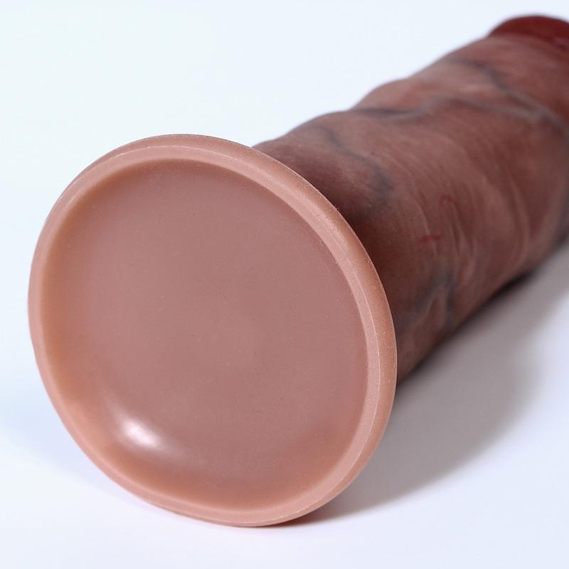 Simulazione Dildo Realistico Prepuzio Scorrevole G Spot Clitoride Stimolare Morbido Dildo Enorme Cazzo Giocattoli
