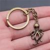Seahorse Octopus Mermaid Underwater Keychain for Kids Handmade Bohemian Anniversary Gift Minimalist Phone Charm