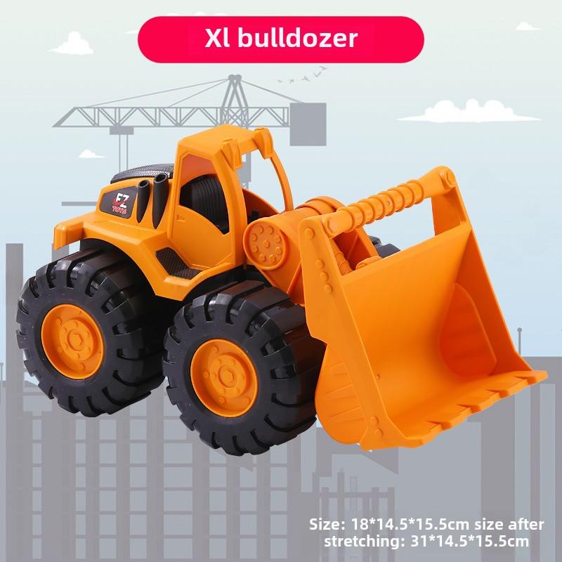 Strandspielzeug-Set für Kinder: Sandwerkzeuge, Sanduhr, Spielzeugauto und Eimer