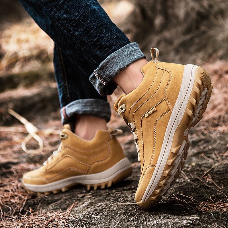 Men's Large Cross-Border Martin Boots: Outdoor, Hiking, Work, Autumn/Winter Snow Shoes