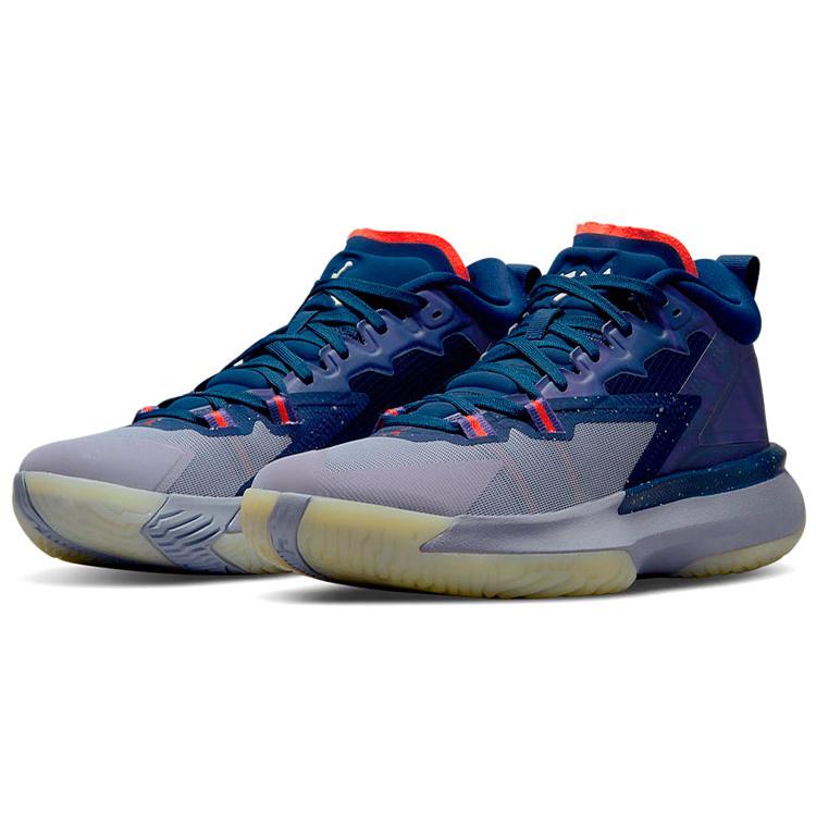 Air Jordan Zion 1 PF 'ZNA' (Unisex) Blue Void / Fierce Purple / Indigo Haze / Bright Crimson Basketball Shoes DA3129 400