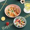 Snack Plate Easy To Clean Multipurpose BPA Free Stable Snack Nuts Fruit Plate Dining Room Supplies
