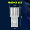 2Pcs T10 LED W5W LED Bulb 194 168 Led 10SMD 2016 Car Wedge License Plate Lamp Dome Light 3000K 6000K White Yellow Green Blue Red Pink