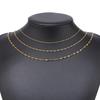 2 Meters Stainless Steel Gold Flat Oval Filled Cable Chains for DIY Necklace Making Jewelry Making Findings Bracelet Supplies