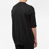 Nike Every Stitch Considered Woll-Halbzip-Top Einfarbig V-Ausschnitt Mode Kurzarm-T-Shirt Herren Tops Schwarz DR5410-010