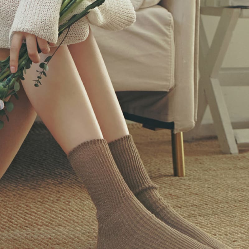 Biarritz Socks Sylvie Pearl Socks 3 Colors