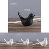 Modern Minimalist Ceramic Bird Decor With Abstract Design For Home And Gift Use
