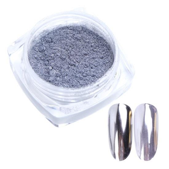 0.5g Nail Mirror Glitter Powder Gel Polish Rub Dust Shiny Gold Silver Fine Chrome Flakes Pigment DIY Accessories Decor