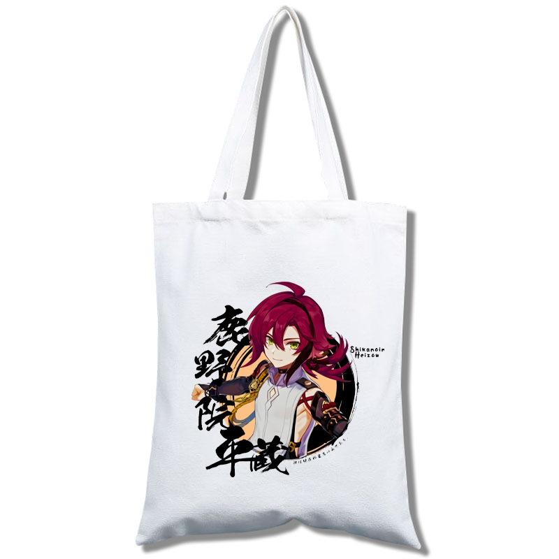 Anime Genshin Impact Canvas Bag Tote Bag