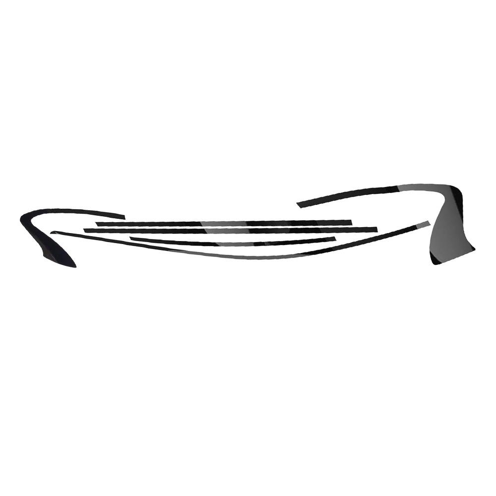 Chrome Delete Blackout Overlay Window Trim For Infiniti Q50 Q50S 2014-2023 Sedan