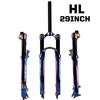 PASAK Aluminum Alloy MTB Bicycle Fork Supension Air 26/27.5/29er Inch Mountain Bike 32RL100mm Fork For A Bicycle Colour Plating