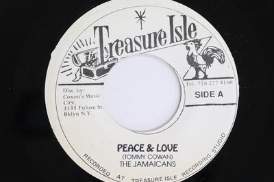 7-Zoll Schallplatte JAMAICANS / U-ROY & JAMAICANS - Peace & Love keine Treasure Isle 1968 Jamaika Reggae, Ska & Dub Gebraucht