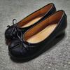 Escarpins plissés de créateur à bout fendu pour femmes, confortables en cuir souple, à talons bas de 3,5 cm, ballerines décontractées Tabi, chaussures mocassins