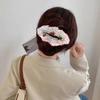 Hair Pin Strong Clamping Force Transparent Mesh Lace Clip with Cherry Decoration Half-Tied Hair Buns Side Hair Accessory