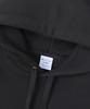 C Logo Oversized Jog Tag Hoodie Black