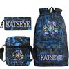 3pcs Girl Group Katseye Printed Children Backpack Set Boys Girls Schoolbag Students Lightweight Backpacks Back To School Gift