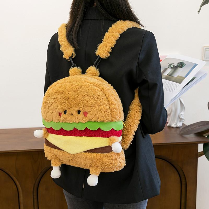 Panda Plush Kids Backpack With Cartoon Animal Design For School And Travel