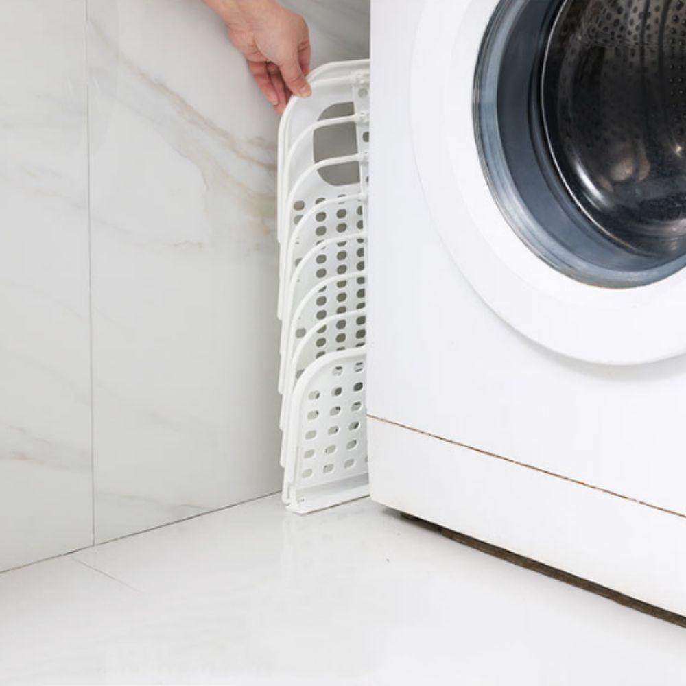 Hollow Out Wall Hanging Laundry Basket Large Capacity Dirty Clothes Basket For Bathroom