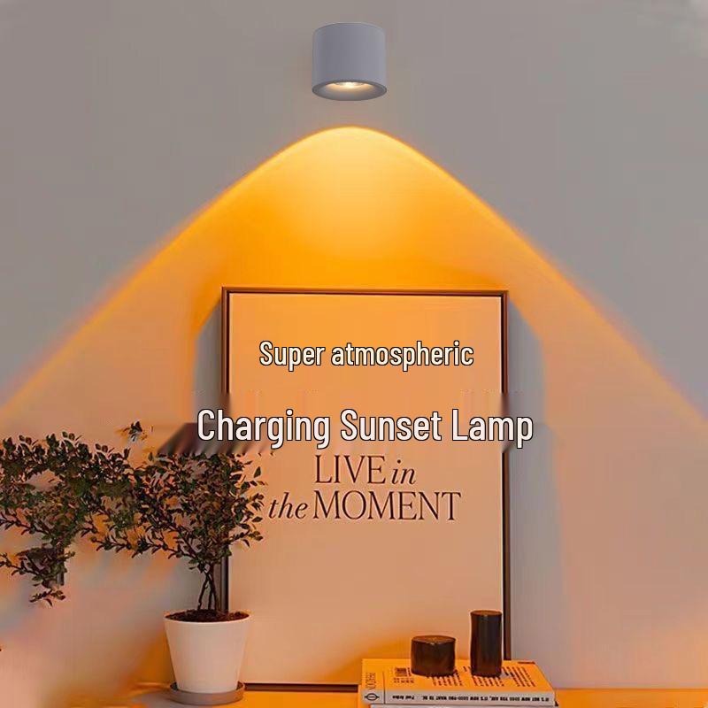 Rechargeable Wireless Magnetic Bedside Reading Light with Remote Control