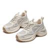 Dad shoes women's spring and summer thick-soled casual sports shoes women's mesh breathable height increase lightweight soft-soled non-slip running s