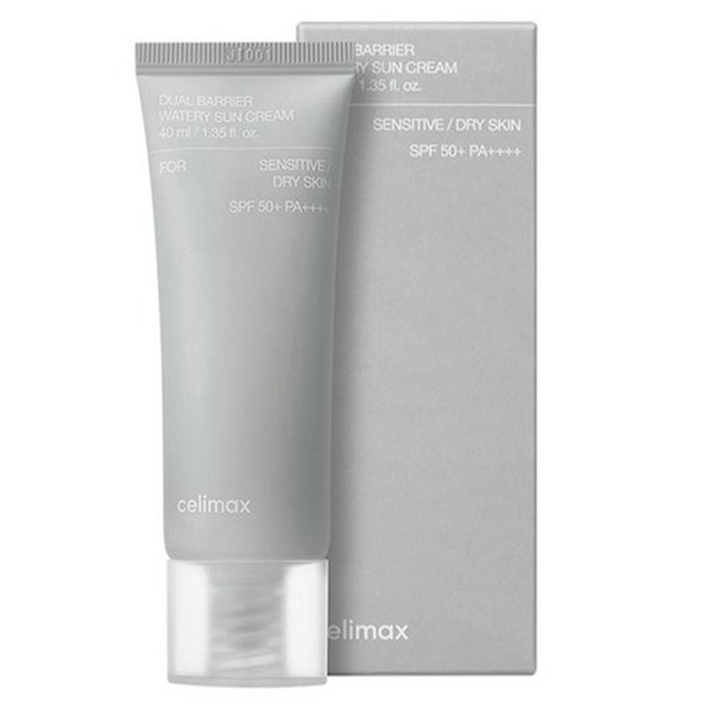 CELIMAX Dual Barrier Watery Sunscreen SPF50+ PA++++ 40ml - Hydrating Daily UV Protection, Korean 40ml