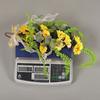 Easy To Install Faux Sunflower Wall Hanging Ornament Green Plant Decoration for Home or Commercial Space