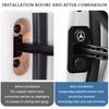 4pcs Car sticker For Mercedes-Benz A B C E G S V Class GLA GLC GLE Car Door Lock screw protective Silicone Case Anti-Collision ZF8