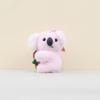Cartoon Cute Koala Plush Keychain Doll With Short Plush Material Bag Decor Gift