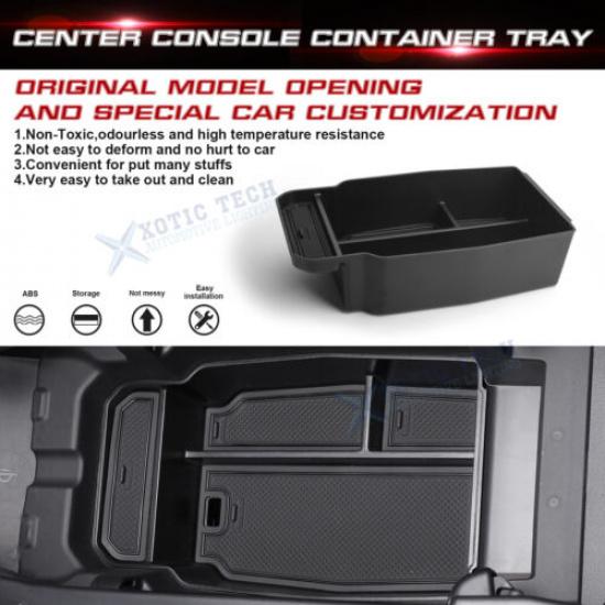 Central Armrest Storage Box Glove Organizer Accessories For Mazda CX-50 +