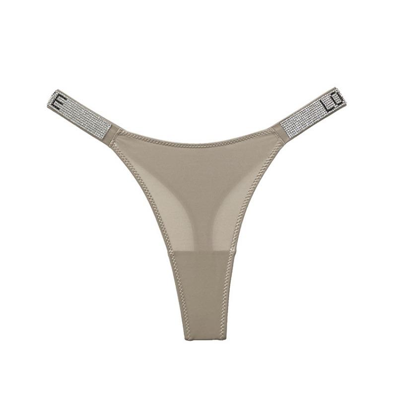 Damen Frühling und Sommer Buchstabenbohrung Sexy Fitness Sport String Unterwäsche