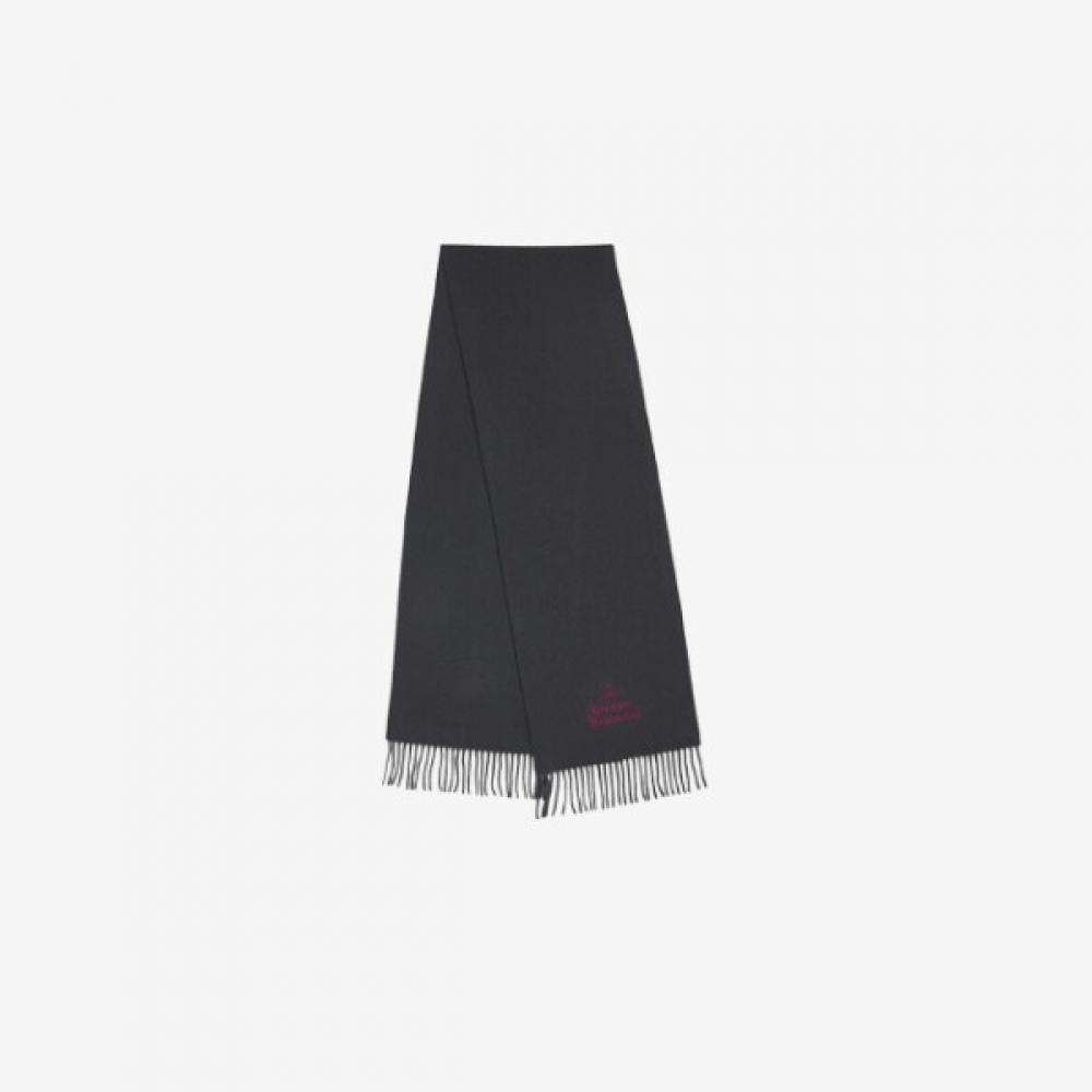

Вышитый кашне Vivienne Westwood серый обычный 81030007 W00q7 P408 ONE
