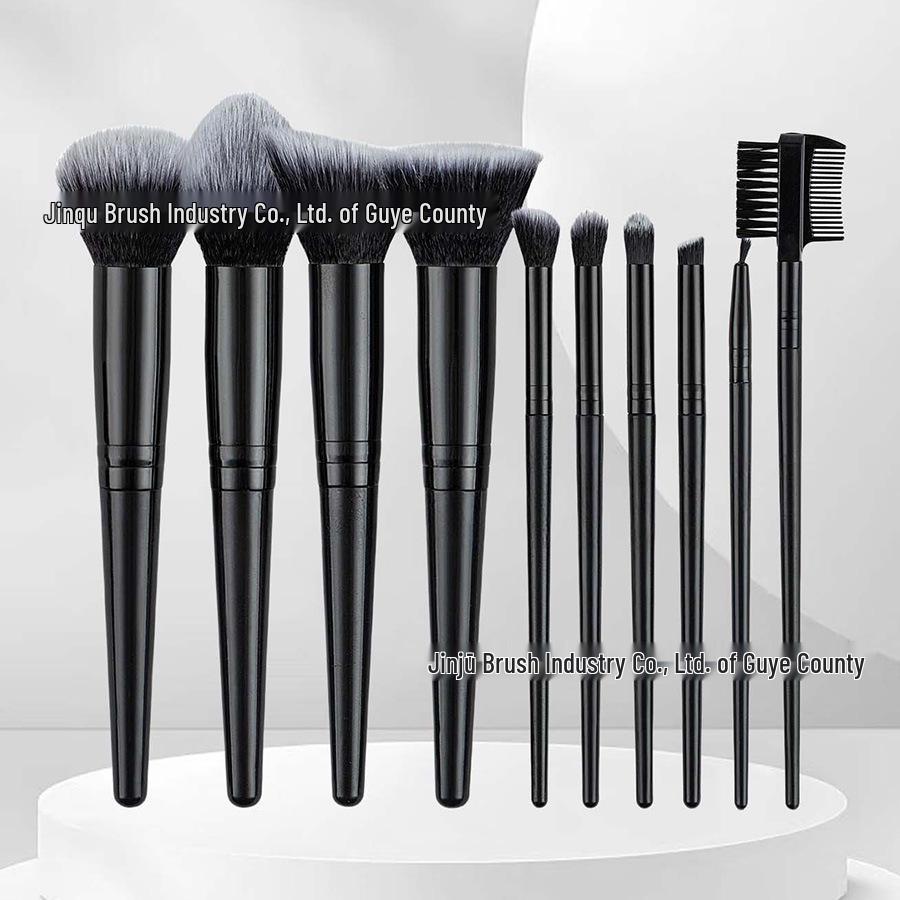 Bestseller w magazynie: Zestaw 3/10/18/30 Pędzli do Makijażu do Puderu, Różu, Konturowania i Cieni do Powiek - Narzędzia Kosmetyczne