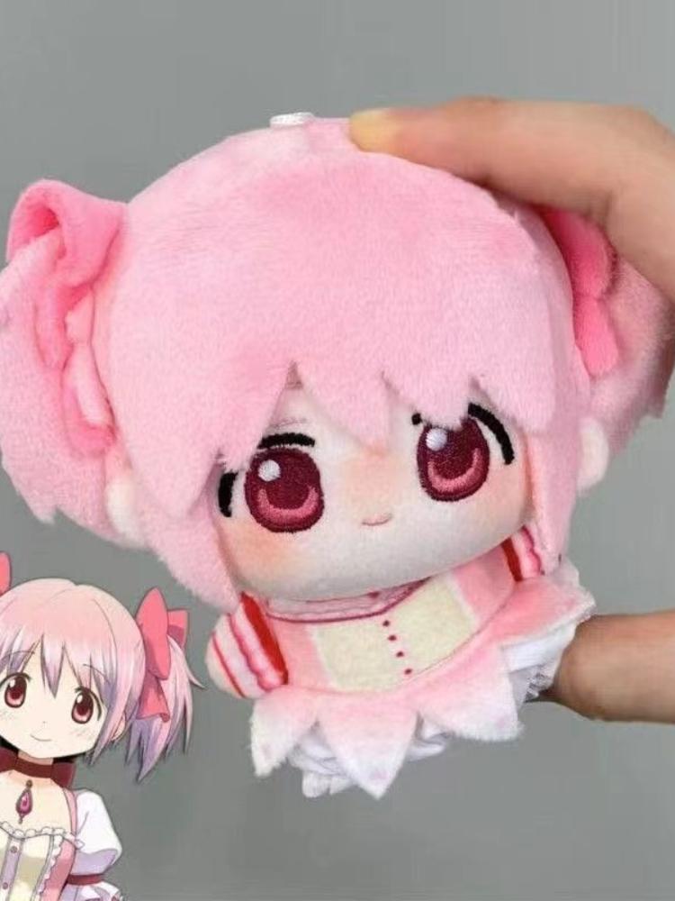 10cm Puella Magi Madoka Magica Animation Peripherie Madoka Kaname Homura Akemi Q Version Plüschtier Kawaii Schreibtischdekoration Geschenk 10cm