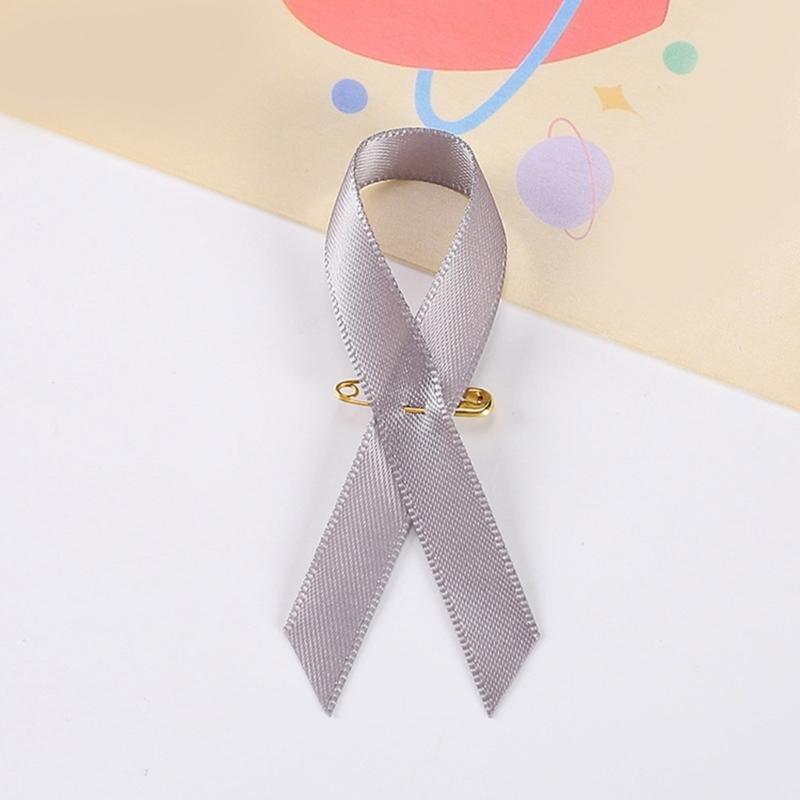 200 stycken Blandade Allmännyttiga Bandbroscher Välgörenhetsbandnålar Bandtextur för Deltagare i Samhällstjänst