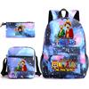 2022 Independent Station Starry Sky 3-piece set ONE PIECE backpack shoulder bag pencil case