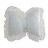 Cuscino a forma di fiocco Pizzo arricciato Cuscino decorativo in peluche Alta elasticità Cuscino decorativo per letto Divano Seggiolino auto Cuscini compagni