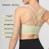 High-Strength Shockproof Sports Bra for Women's Running & Fitness Yoga