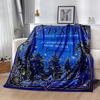 Love Letter To Dad Flannel Blanket-Soft and Suitable for Sofas,Beds,Offices,Travel,All Seasons,Great Gift for Holidays and Birthdays.