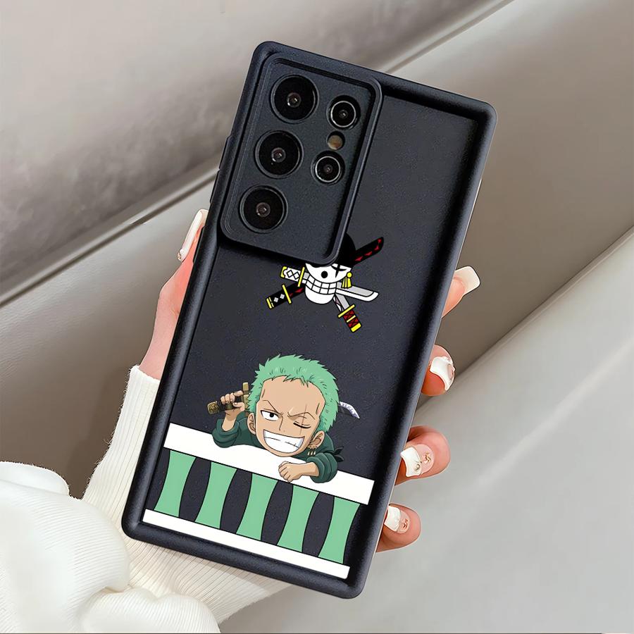 

Чехол для телефона для Samsung Galaxy S25 Edge S24Ultra S20FE S25 Ultra S22 S24 Plus S21 S23 FE Ones P-Pieces Luffy Zoro Galaxy S23 Ultra