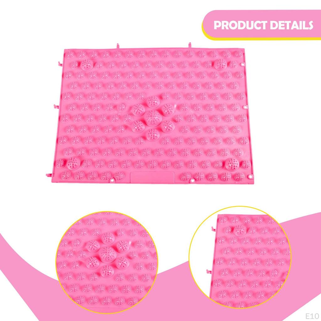 Acupressure Foot , Lightweight Sensory Mat for Room, Floor Walking And Toe Training.