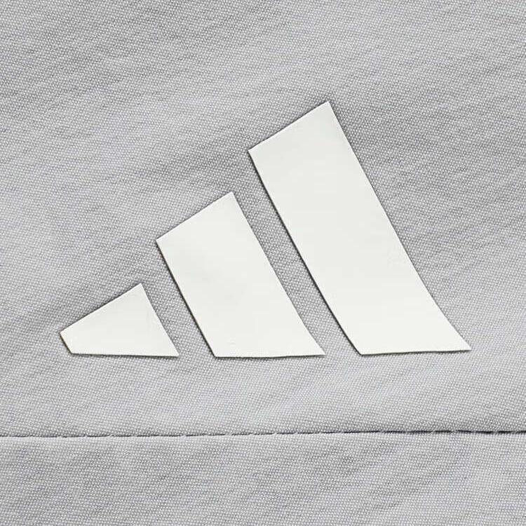 Adidas FOS Series SS25 Sports Lifestyle Fashion Comfortable Versatile Loose Knit Sweatpants Men Bottoms Light-Gray KB4618