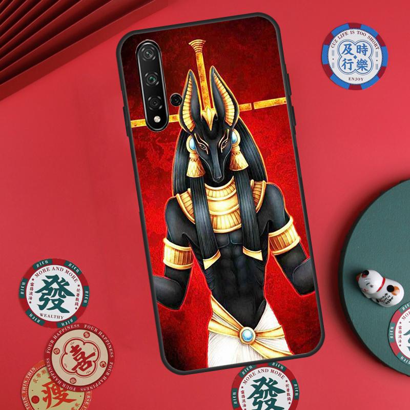 Egypt Nefertiti Anubis Ankh For Huawei Nova 5T 10 9 SE 7i 8i 11i 12i Y73 Y90 Y70 Y72 Y61 Y91 P60 Pro P30 P40 Lite Case