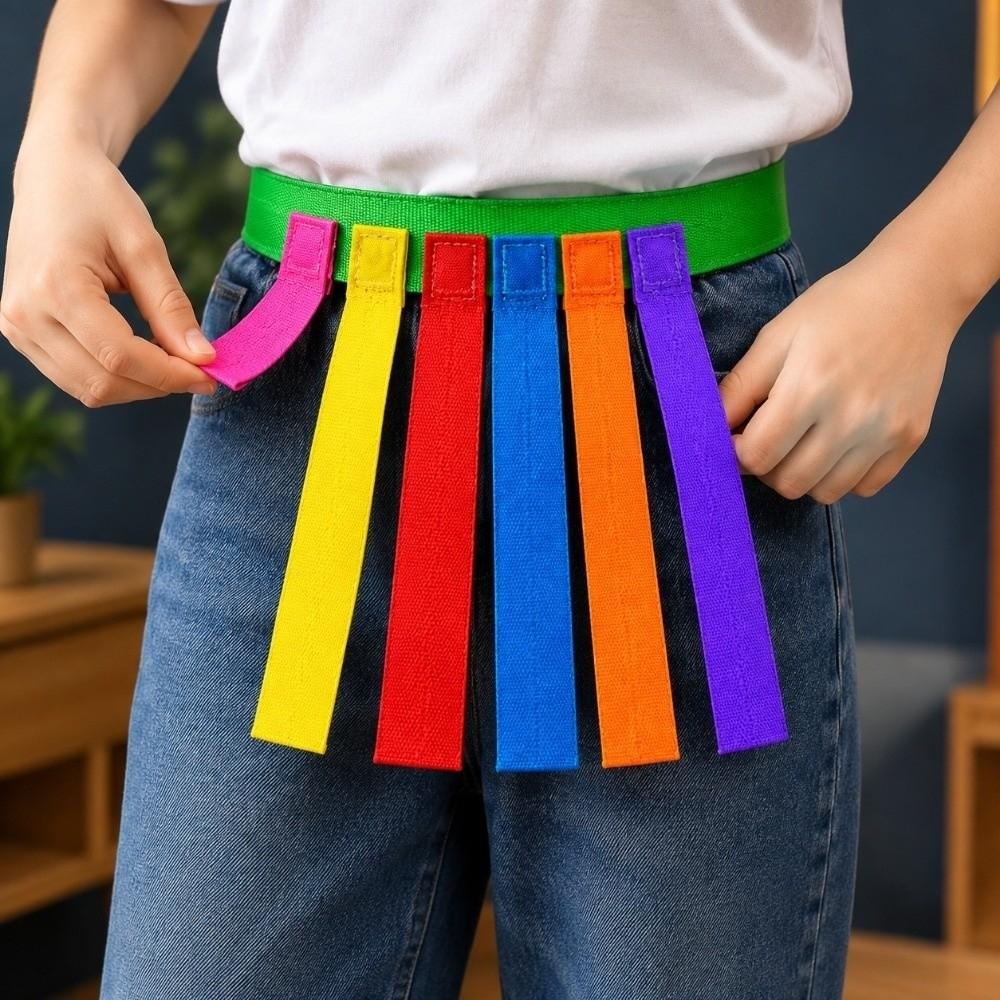 Multicolors Skill Training Catch Tail Props Fashion Pulling Tail Kindergarten Collective Game