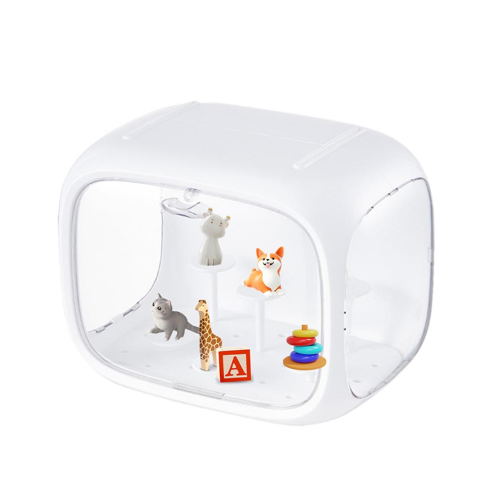 Display Cases For Collectibles Dustproof Figure Display Case Dust And Moisture Proof Miniature Display Storage Case For Action