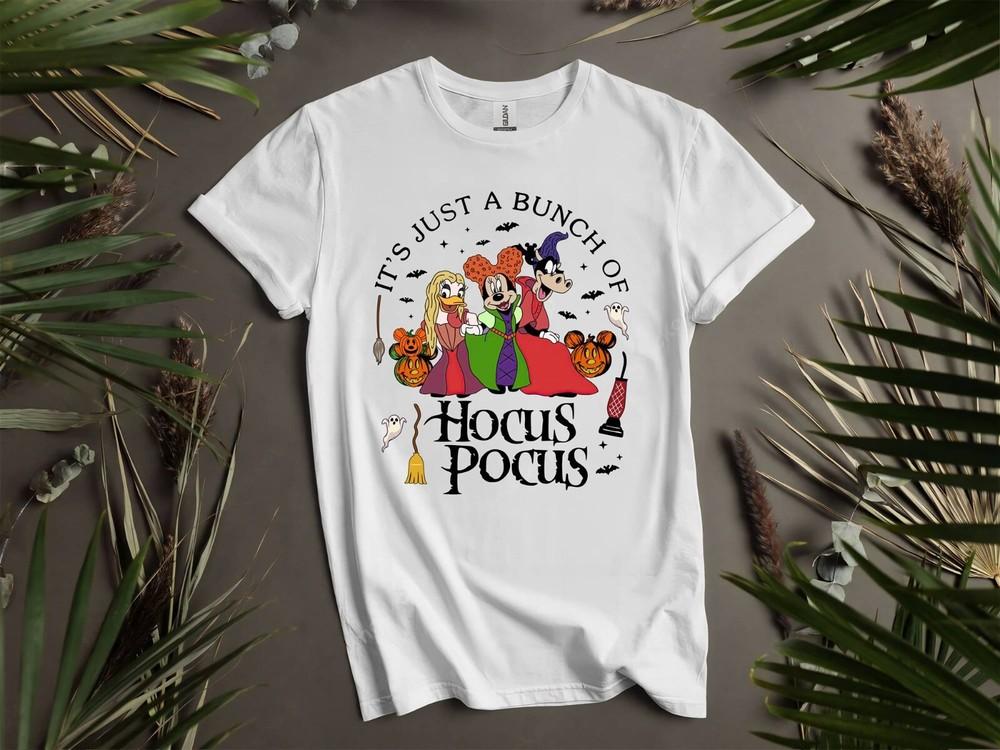 

Hocus Pocus Minnie Friends HalloweenT-shirt T shirt Men Women Unisex Tshirt I125 4XL