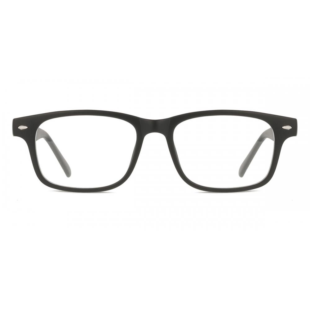 Full Rim Rectangle Black Smartbuy Collection Quinn Cp156 Fashion Unisex Eyeglasses