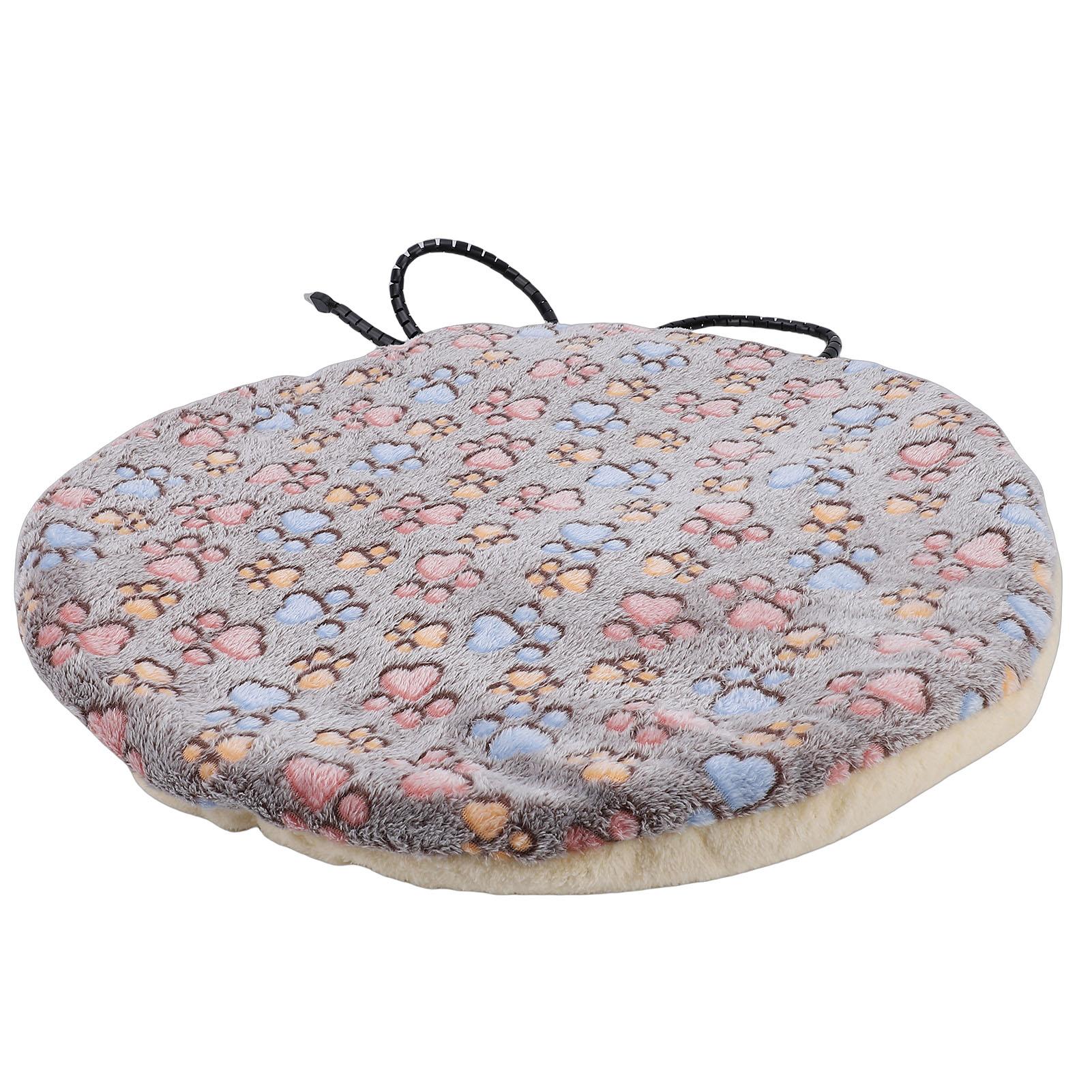 

Pet Heating Pad USB Multifunctional Double Sided Flannel Thicknedlarge Size Heated Dog Cat Blanket Mat глибокий кавового кольору