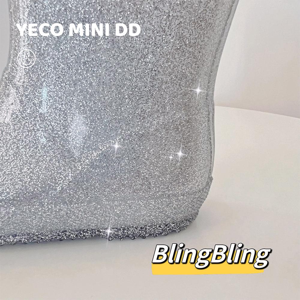 MINI DD2026 Children's Princess Rain Boots - Waterproof, Anti-slip, Mid-calf Shoes for Toddlers & Girls