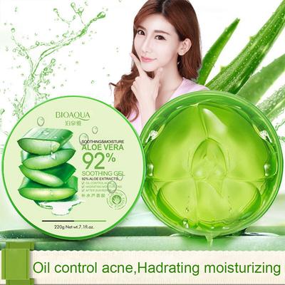 Prírodný Aloe Vera Gél Smooth Sun Repair Hydratačný bieliaci krém na tvár Akné pre mužov Vlhká liečba akné Starostlivosť o pleť